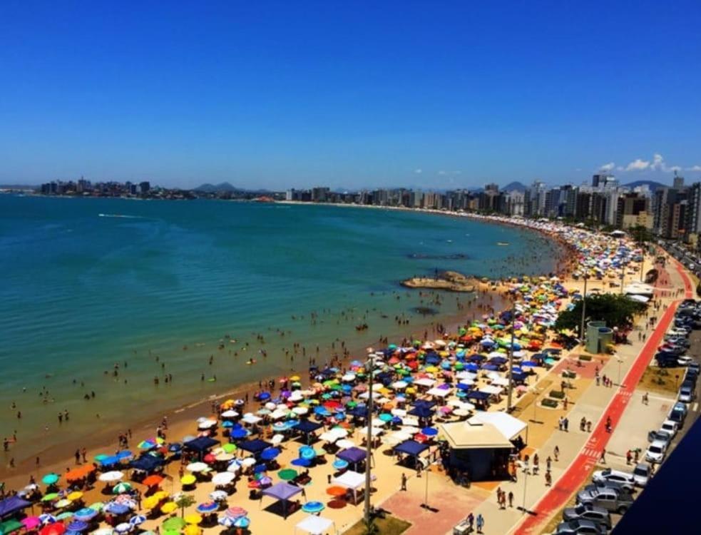Apt Encantador Praia Do Morro 20 Metros Da Praia. Διαμέρισμα Guarapari Εξωτερικό φωτογραφία